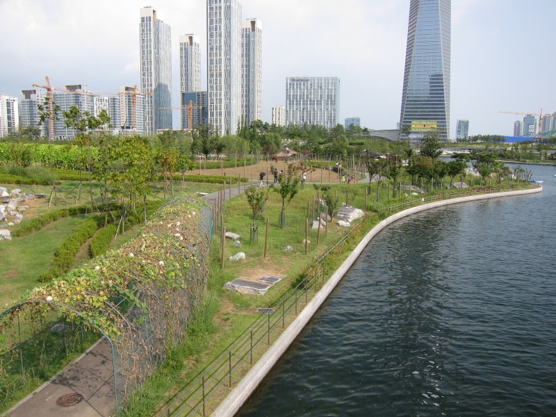 韓國仁川建築風景圖片