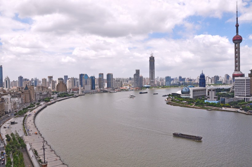 上海外灘建築風景圖片