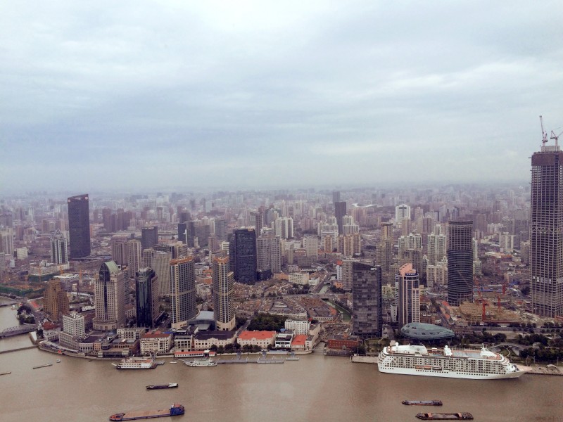 上海外灘建築風景圖片