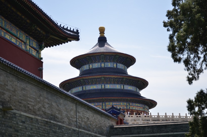 北京天壇建築風景圖片