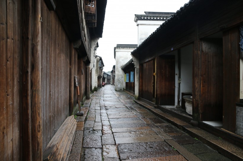 浙江烏鎮風景圖片