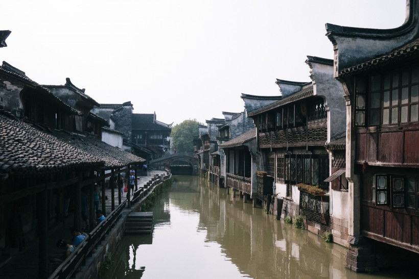 浙江烏鎮風景圖片