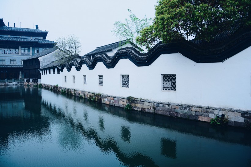 浙江烏鎮風景圖片