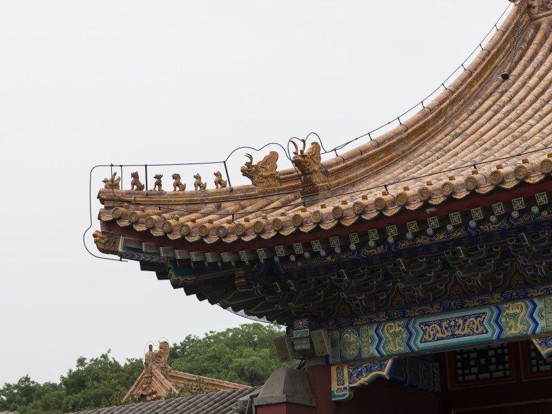 北京頤和園建築風景圖片