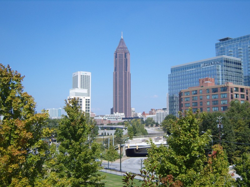 美國亞特蘭大建築風景圖片