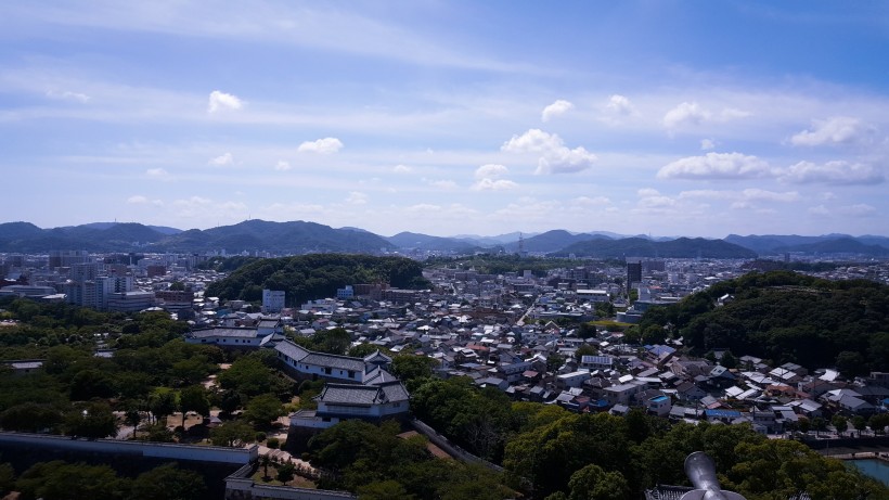 日本大阪建築風景圖片