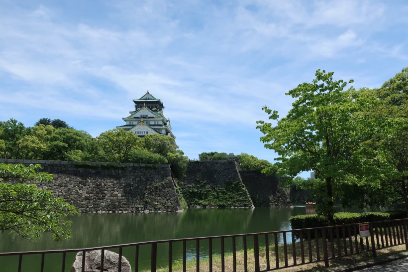 日本大阪建築風景圖片