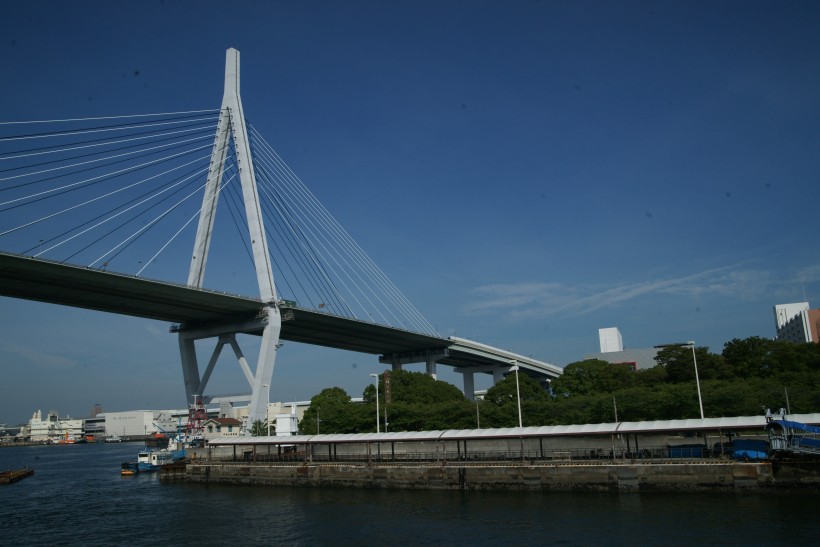 日本大阪建築風景圖片
