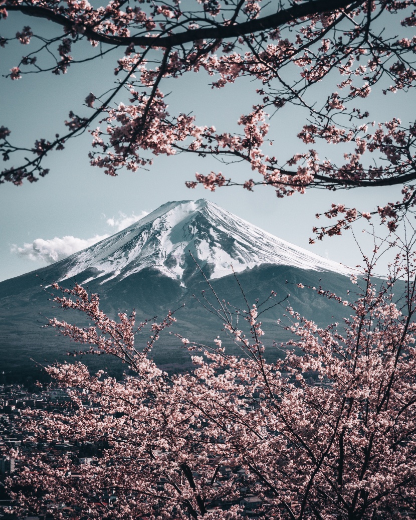 日本富士山圖片