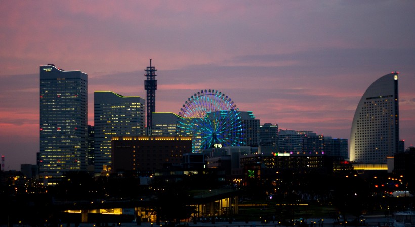 日本橫濱建築風景圖片