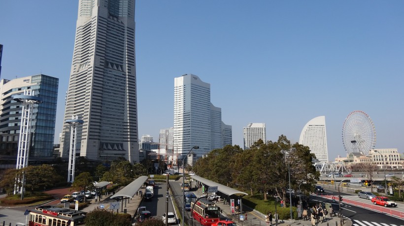 日本橫濱建築風景圖片