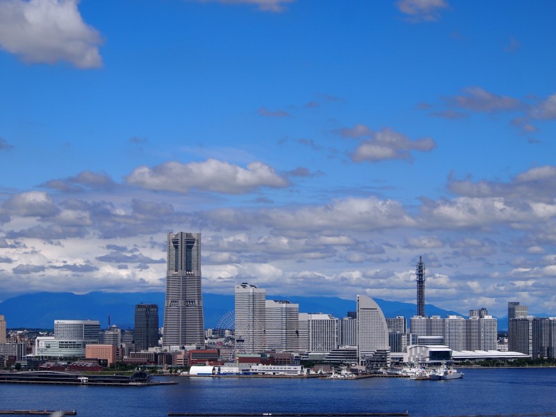 日本橫濱建築風景圖片