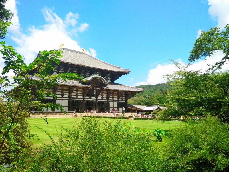 日本京都金閣寺建築風景圖片
