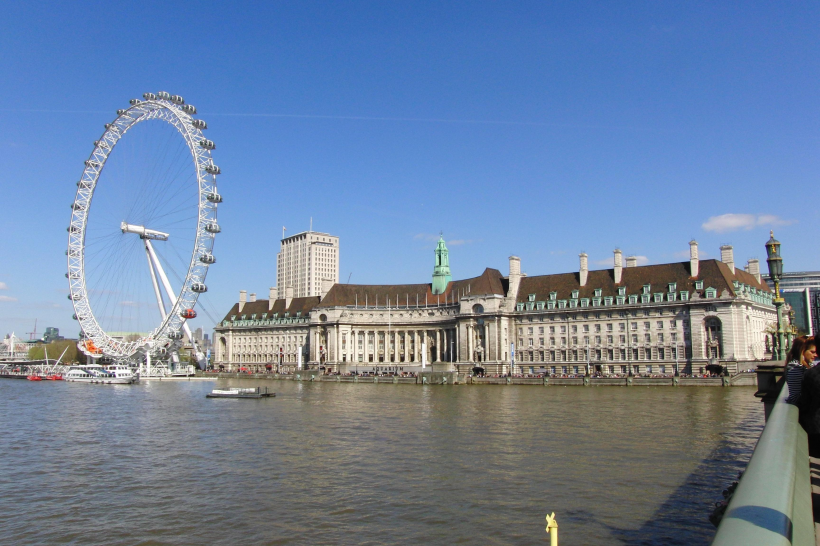 英國倫敦地标建築倫敦眼圖片
