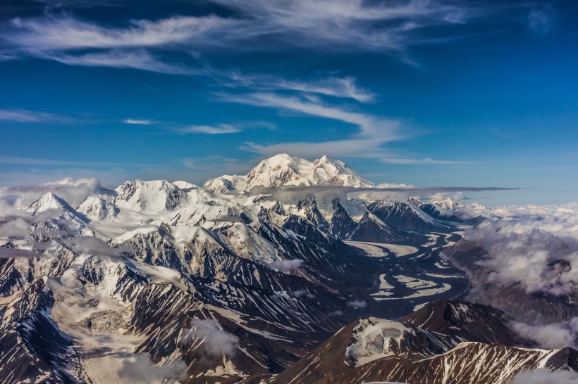 美國麥金利山風景圖片