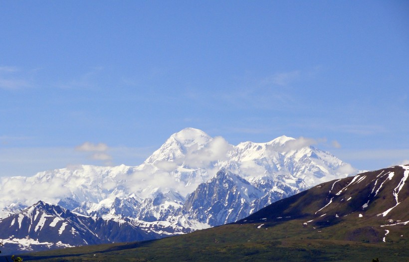 美國麥金利山風景圖片