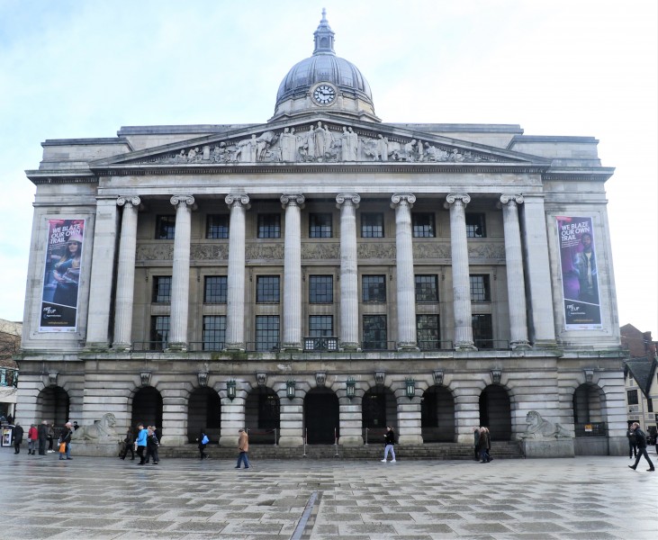 英國諾丁漢建築風景圖片