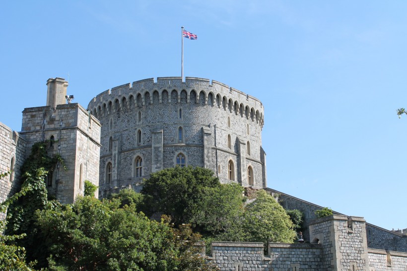 英國溫莎城堡風景圖片