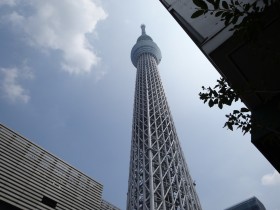 日本标志性建築東京塔建築風景圖片