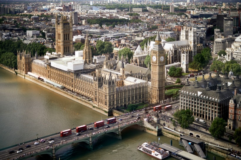 英國倫敦大本鐘風景圖片