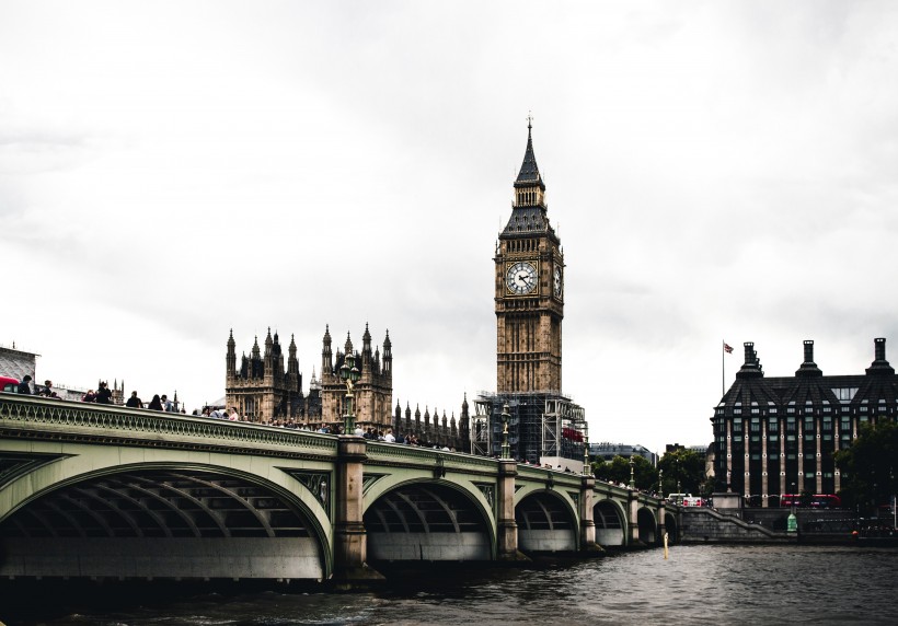 英國倫敦大本鐘風景圖片