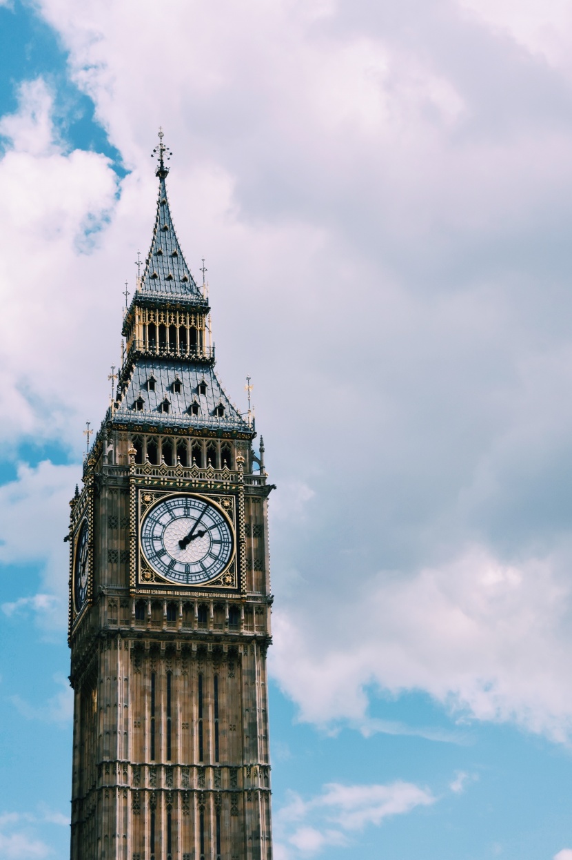 英國倫敦大本鐘風景圖片