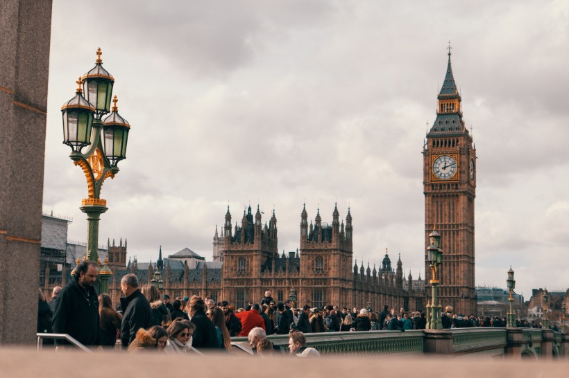 英國倫敦大本鐘風景圖片
