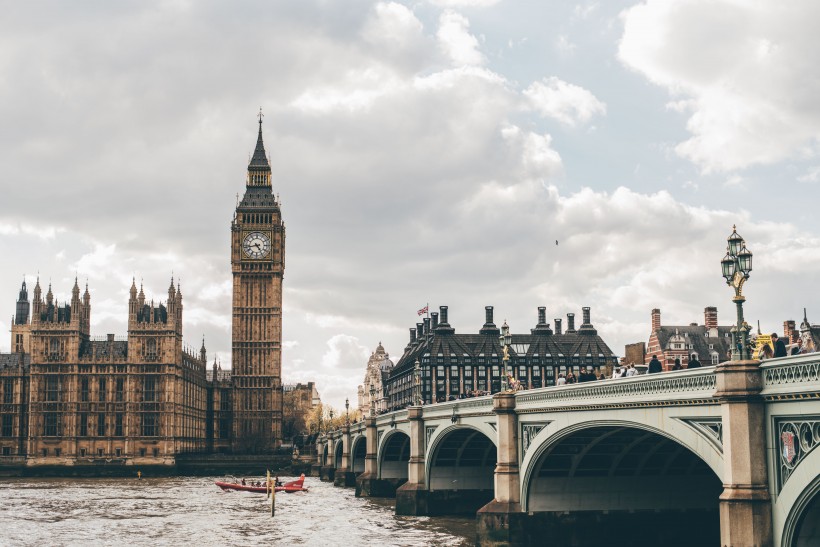 英國倫敦大本鐘風景圖片
