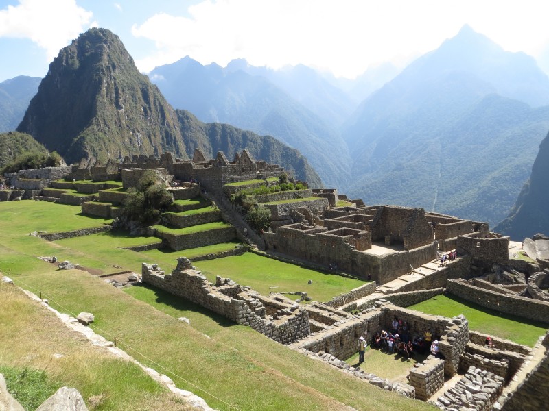 秘魯馬丘比丘遺址風景圖片