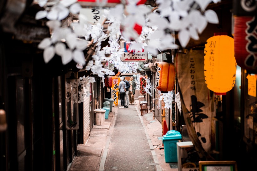 日本城市風光圖片