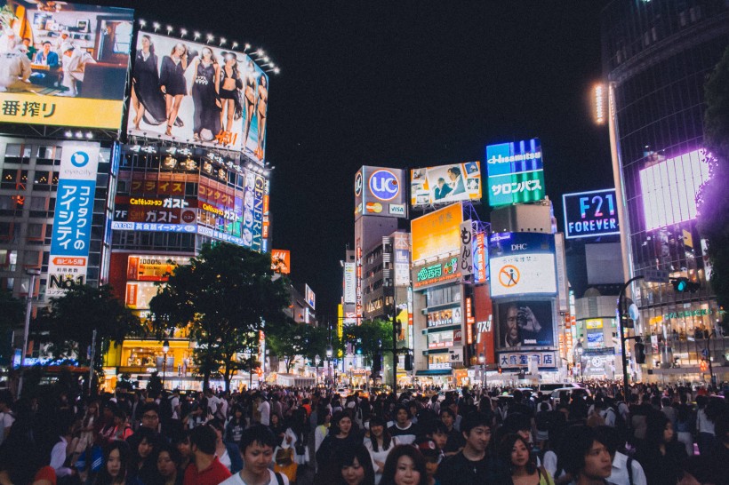 日本東京建築風景圖片