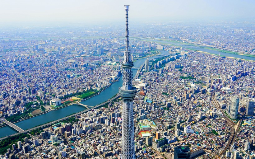 日本東京建築風景圖片