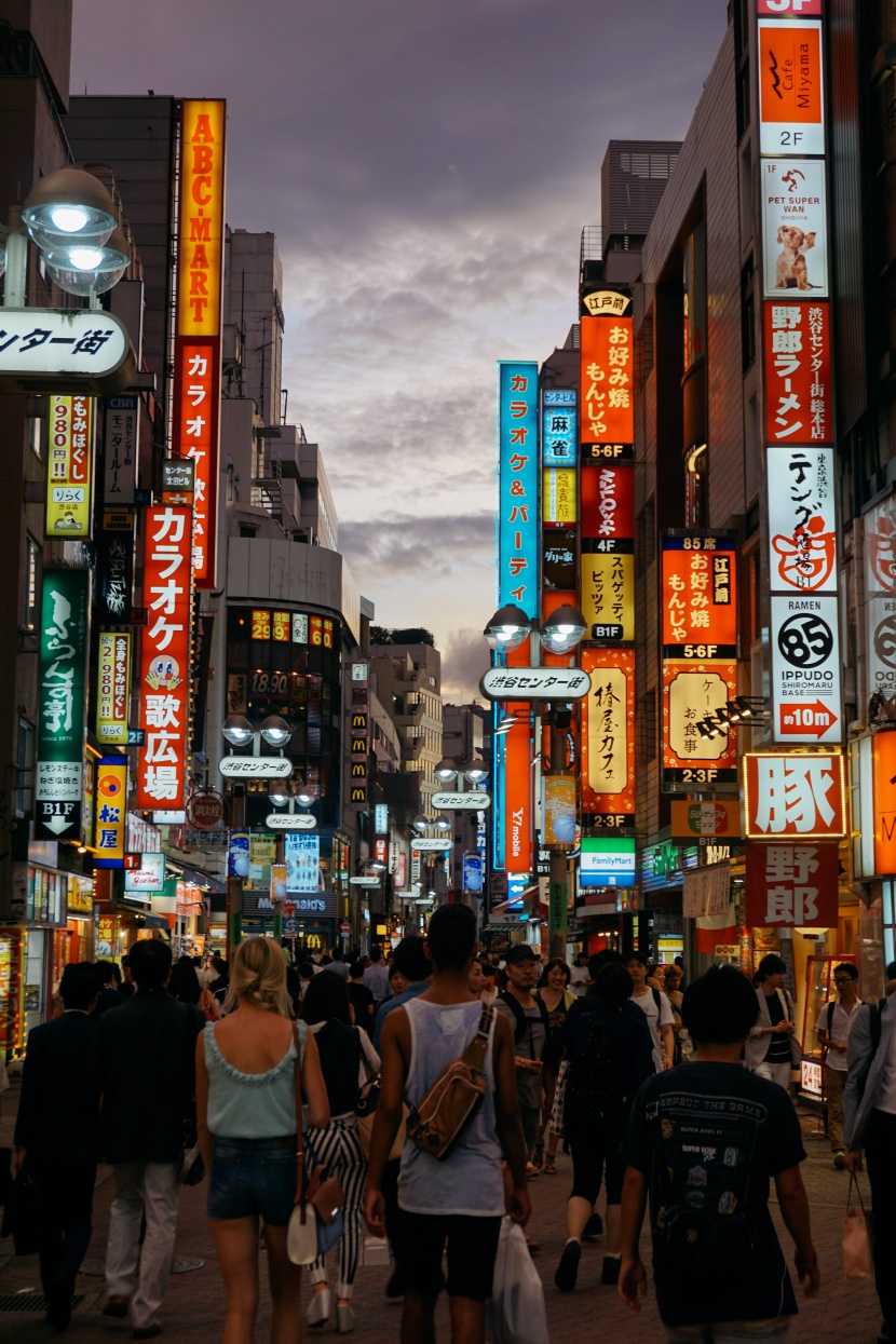 日本東京建築風景圖片