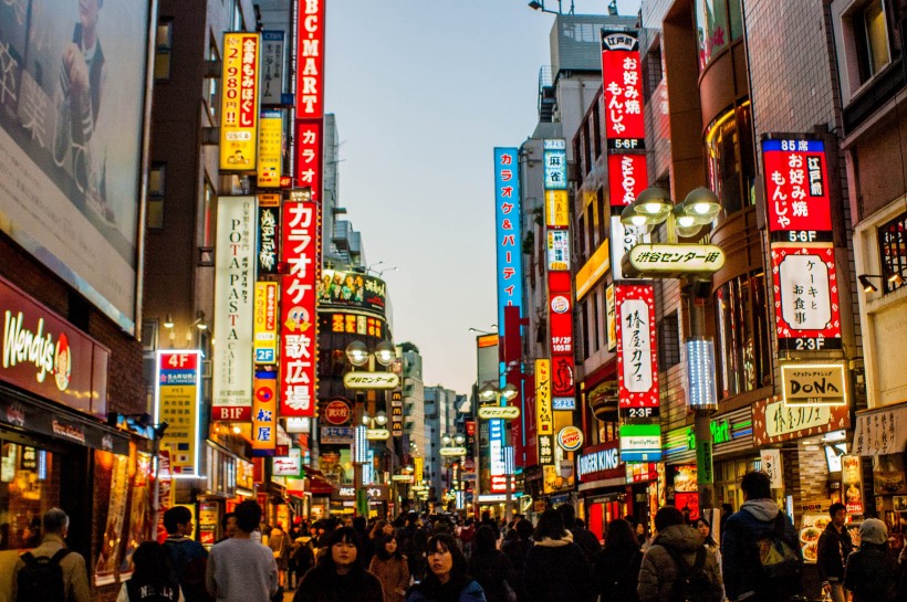 日本東京建築風景圖片