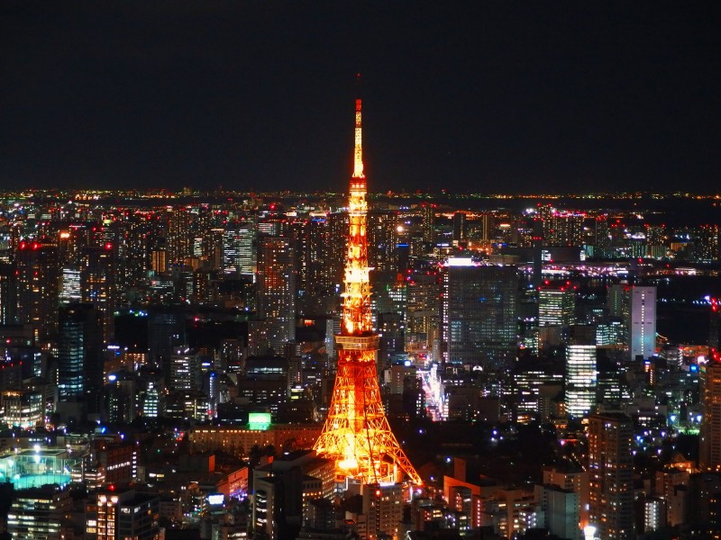 日本東京建築風景圖片