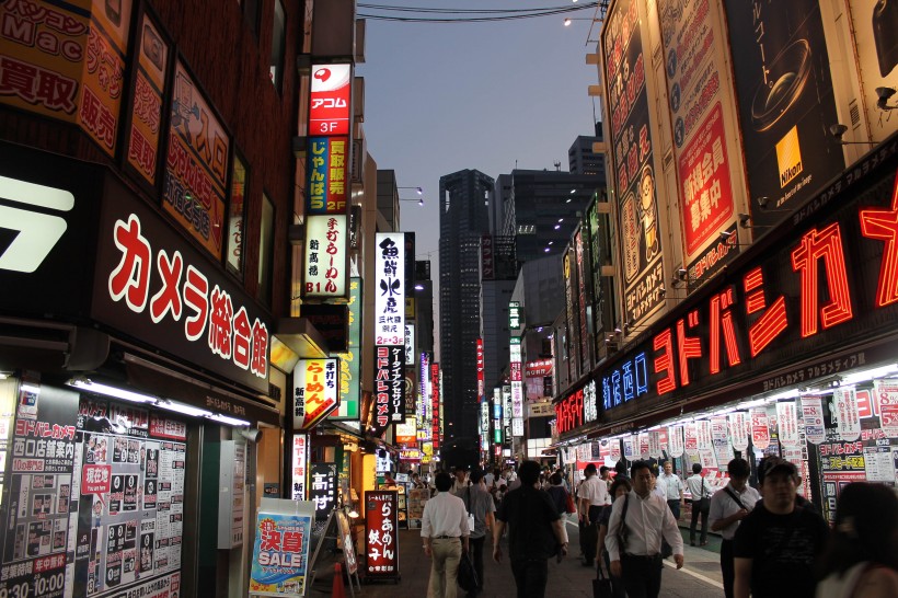 日本東京建築風景圖片