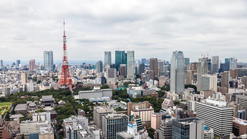 日本東京建築風景圖片