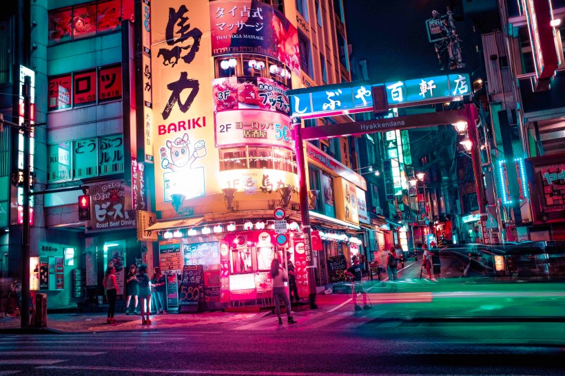 日本東京建築風景圖片