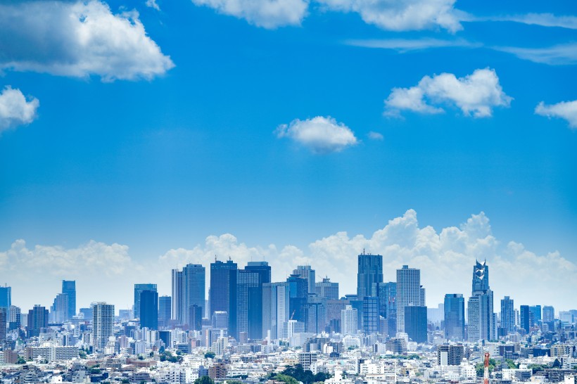 日本東京建築風景圖片