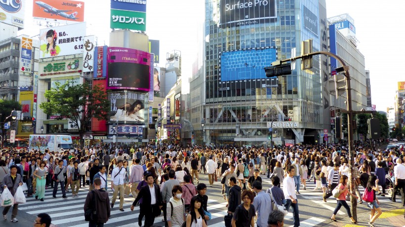 日本東京建築風景圖片
