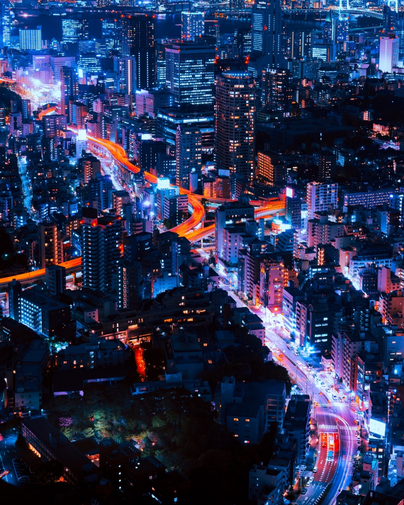 日本東京建築風景圖片