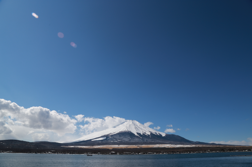 日本富士山自然風景圖片
