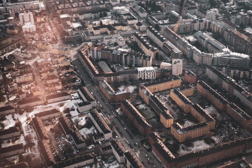 奧地利因斯布魯克建築風景圖片