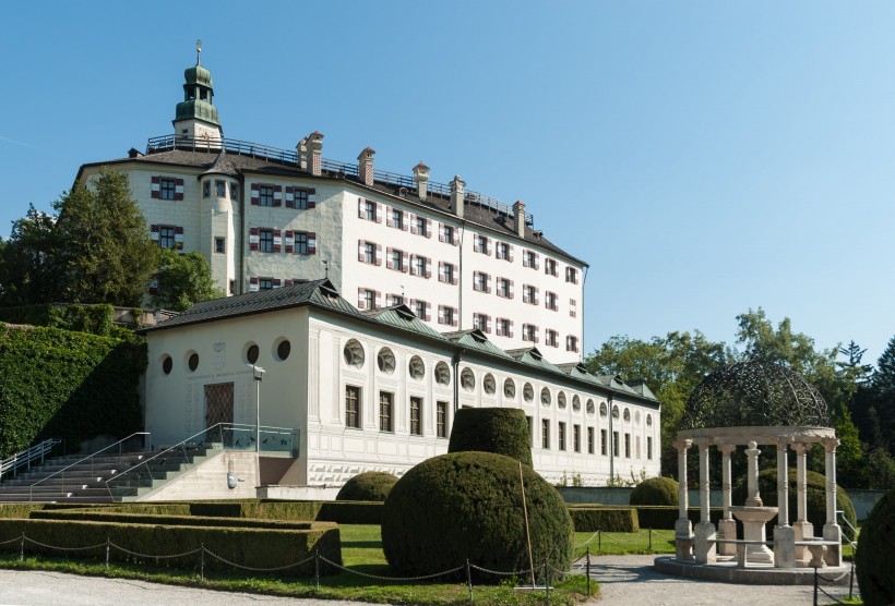 奧地利因斯布魯克建築風景圖片