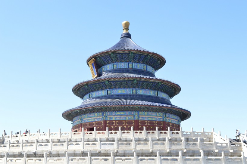 北京天壇建築風景圖片