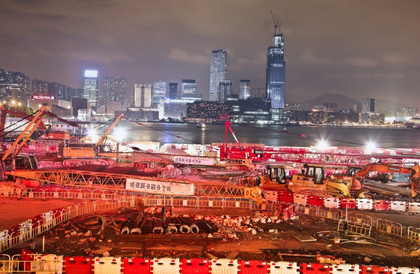 繁華熱鬧的香港風景圖片圖片