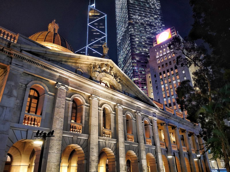 繁華熱鬧的香港風景圖片圖片