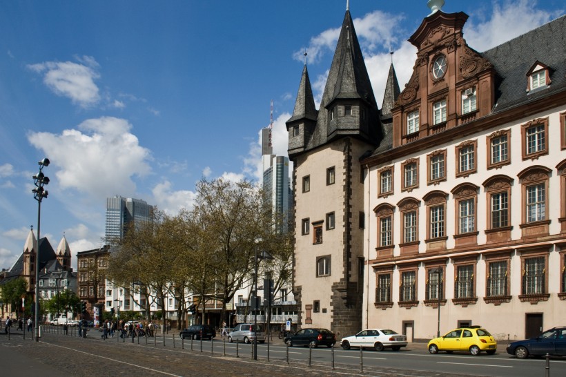 德國法蘭克福建築風景圖片
