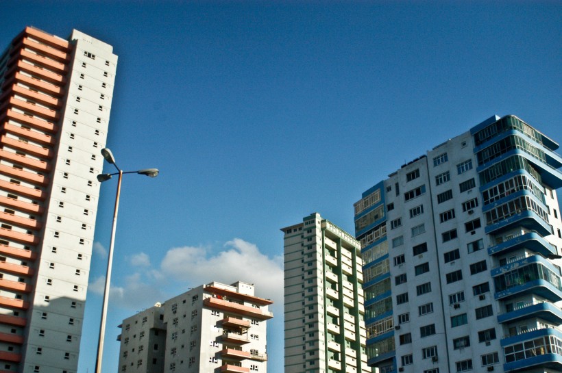 古巴首都哈瓦那建築風景圖片