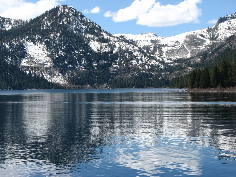 美國加利福尼亞太浩湖風景圖片